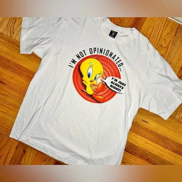 Warner Brothers Tweety Bird Looney Tunes t-shirt - Picture 1 of 5